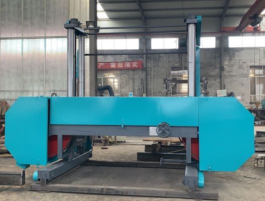 Dia 2500mm CNC Horizontal Automatic Wood Bandsaw Machine Band Saw For African Log Cutting