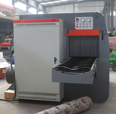 Round Log Timber Multiple Multi Blade Rip Saw wWood Cutting Saw Machine