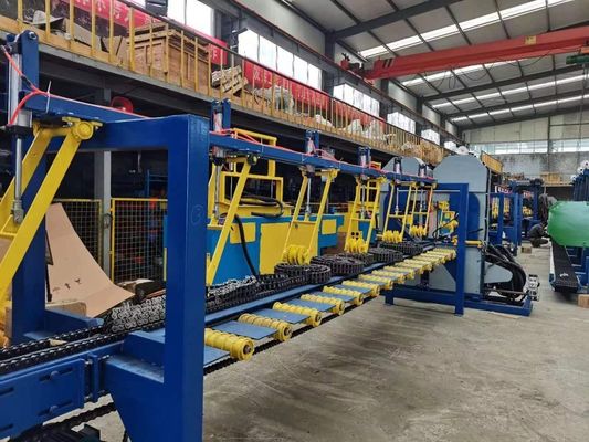 Wood Pallet Production Line Twin Vertical Band Cutting Wood Machine