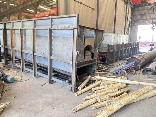 Wood Peeling Machine Single Roller Double Roller Furniture Automatic Electric Wood Debarker