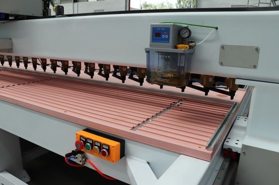 Customized Sizes 600 By 2400mm Wall Panel Sound Absorption Acoustic Panel Nailing Machine For Sale