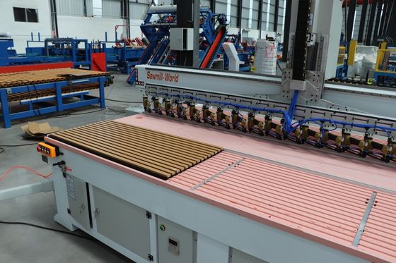 MDF Wall Panel Ceiling Sound Proof Customized 2400-3000mm Acoustic Panel Nailing Machine
