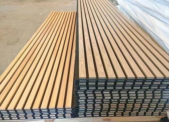 Decoration Board Sound Proof Acoustic Ceiling Wooden Sound insulation Panel Nailing Machine