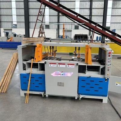 Manufacturer selling Pallet Notcher Cutter Automatic Double Head Wood Pallet Notching Machine