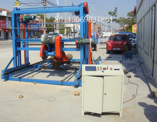 Dual Blade Sawmill Wood Double Blades Angle Circular Saw Mills for timber cutting