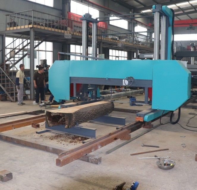 43 Inch Saw Wheel Sawmill Heavy Big Wood Band Saw Machine Forestry Machinery