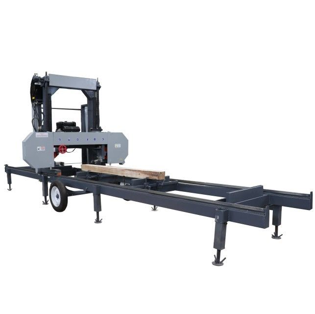 Portable Wood Cutting Band Saw Sawmill Horizontal Wood Band Saw Machine For Wood Working Band Saw For Cutting Wood