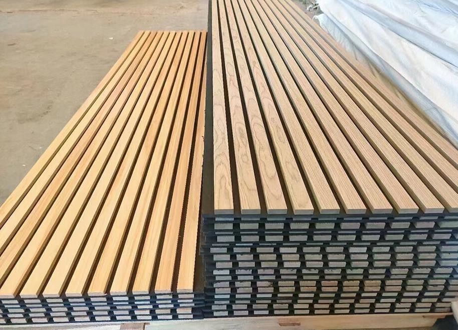 Decoration Board Sound Proof Acoustic Ceiling Wooden Sound insulation Panel Nailing Machine