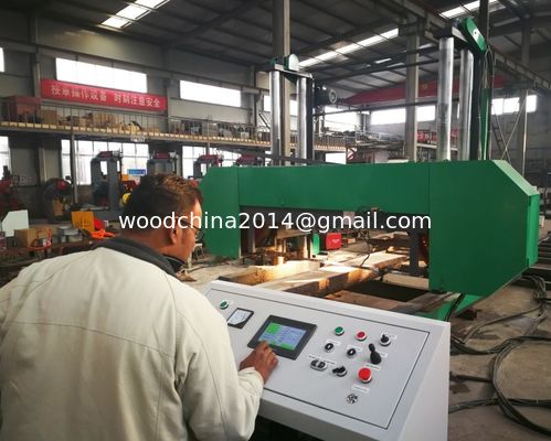 Automatic Large Bandsaw Mill Big Horizontal Band Saw Mill Large Log Cutting