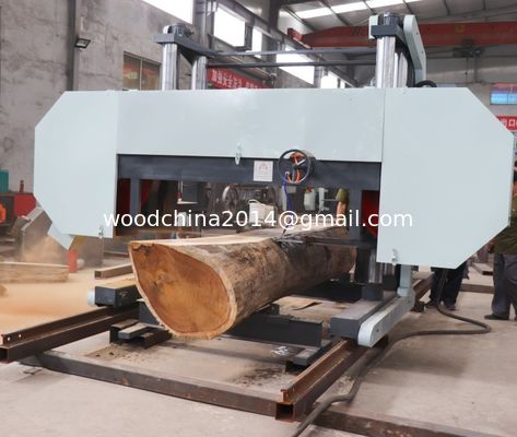 Automatic Large Bandsaw Mill Big Horizontal Band Saw Mill Large Log Cutting