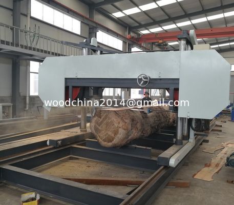 Automatic Large Bandsaw Mill Big Horizontal Band Saw Mill Large Log Cutting