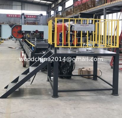 MJH1500E Древесорезная пила Полностью автоматическая гидравлическая горизонтальная ленточная пила