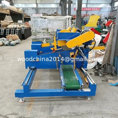 Качественные лесопильные заводы машина отделки конца двойника Woodworking, поперечная резка доски паллета увидели
