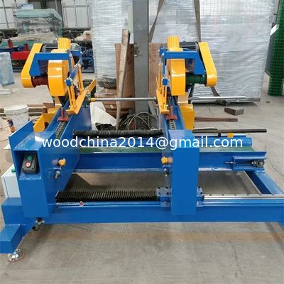 Качественные лесопильные заводы машина отделки конца двойника Woodworking, поперечная резка доски паллета увидели