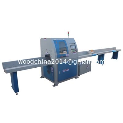 Electric Wood Cross Cut Off Saw Machine / Automatic Wood Cross Cutter Saw Mill / Wood Timber Cutting Saw