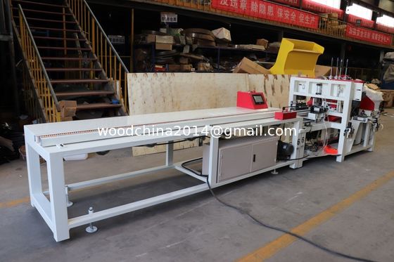 7.5KW Автоматическая CNC деревянная паллетная ступня пирс изготовления машины для 40-120 мм толщины 40-100 мм ширины