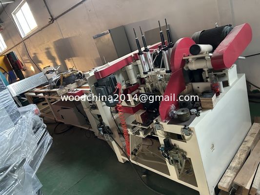7.5KW Автоматическая CNC деревянная паллетная ступня пирс изготовления машины для 40-120 мм толщины 40-100 мм ширины