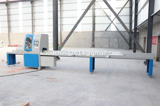 Деревянная палетная машина Автоматическая планка отрезает пиломашину Siemens PLC Прикосновный экран