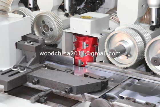 SH421 Heavy Duty Woodworking 4 Spindle Four Side Wood Planer Moulder Machine