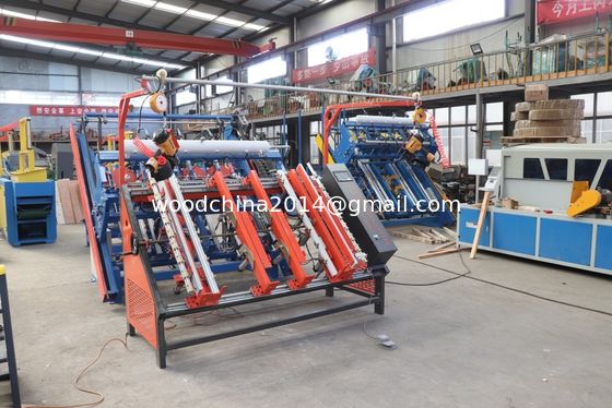 Пневматическая машина для изготовления древесных паллет типа США Nailer Wood Pallet Making Machine Stringer