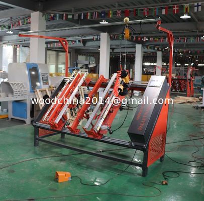 Пневматическая машина для изготовления древесных паллет типа США Nailer Wood Pallet Making Machine Stringer