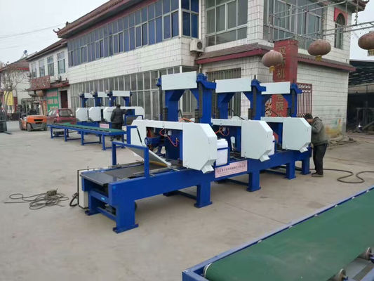 Диапазон множественных голов горизонтальный Resaw Machine/6 возглавляет мельницу ленточной пилы вырезывания тимберса
