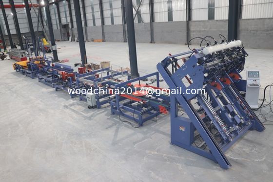 Euro Wood Block Pallet Making Machine 4 Стронгер с системой сборки паллетных гвоздей