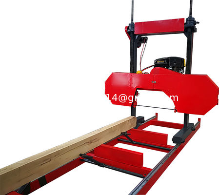 Mini SH24 horizontal band sawing machine saw mills for wood cutting