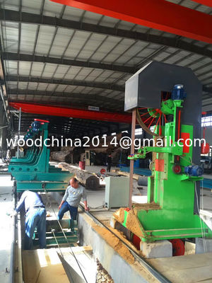 60'' Тяжелая CNC деревянная пила Вертикальная лента пиломашина Коммерческая лесопила для дерева
