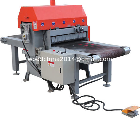 Automatic Belt Feeding Twin Circular Blades Board Edger Sawmill Machine Width 1000mm