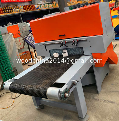 Автоматическое питание поясом с двумя круглыми лопатками доска Edger Sawmill Machine Ширина 1000 мм